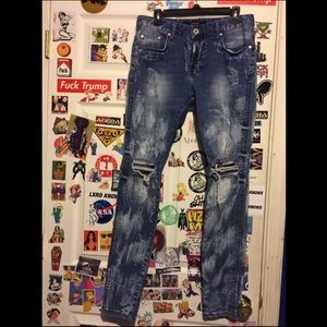 Represent UK Bleach Jeans